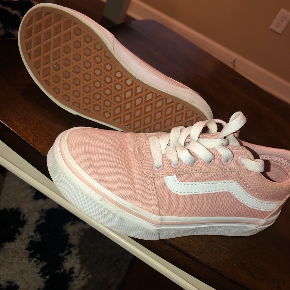 Kids Light Pink Vans